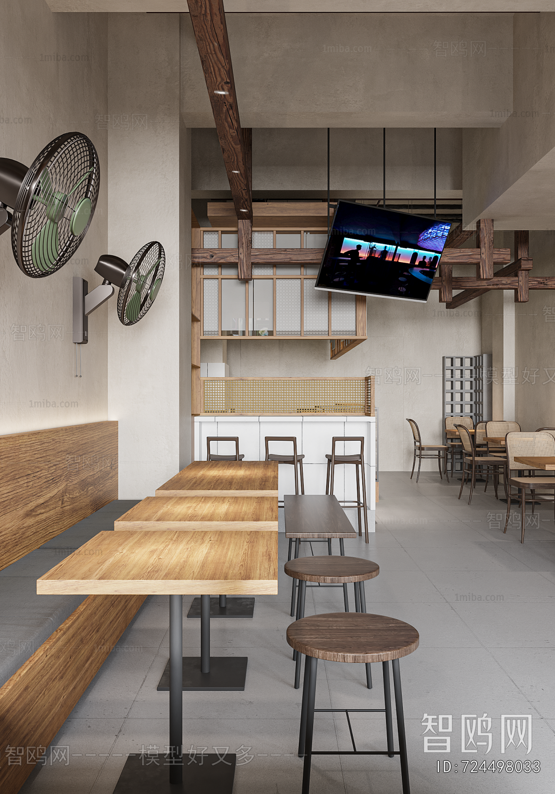 Wabi-sabi Style Restaurant