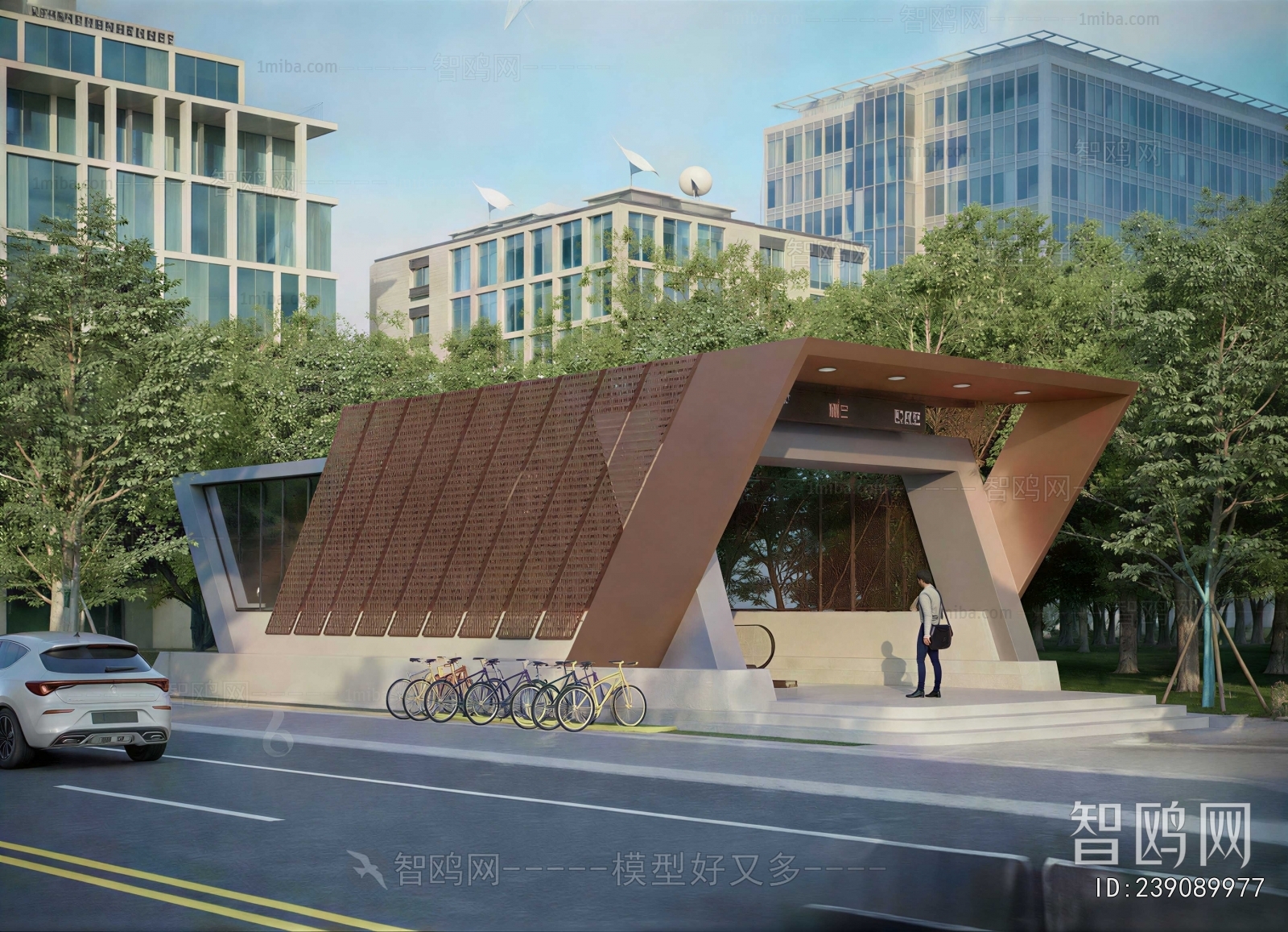 Modern Building Appearance
