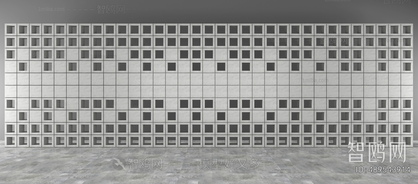 Modern Cement Brick Screen Partition