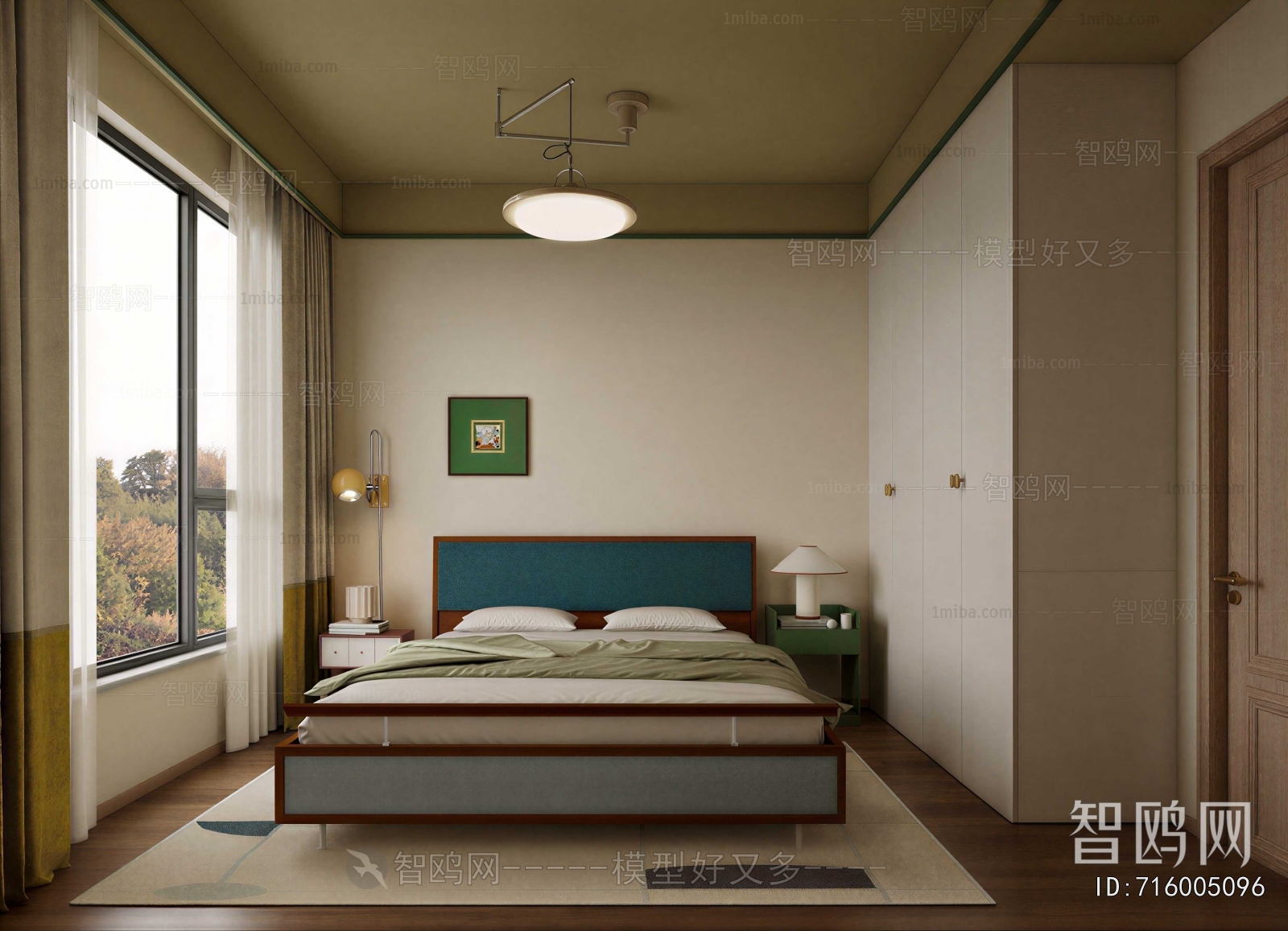 Modern Boy's Room And Son's Room
