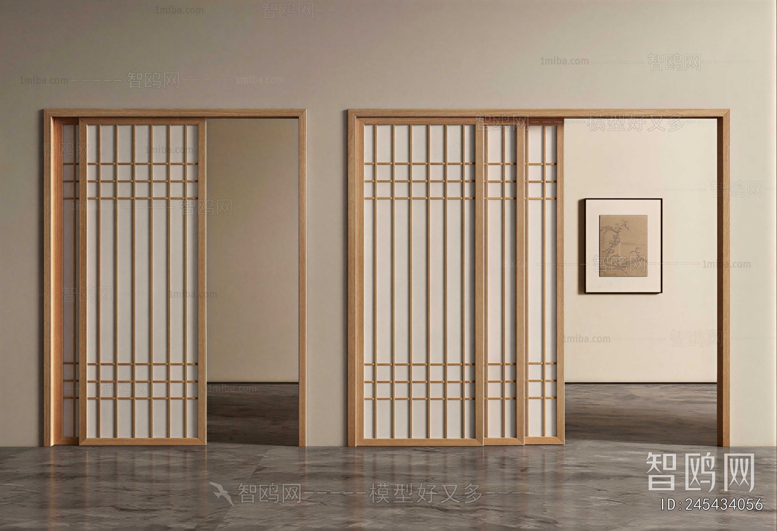 Japanese Style Sliding Door