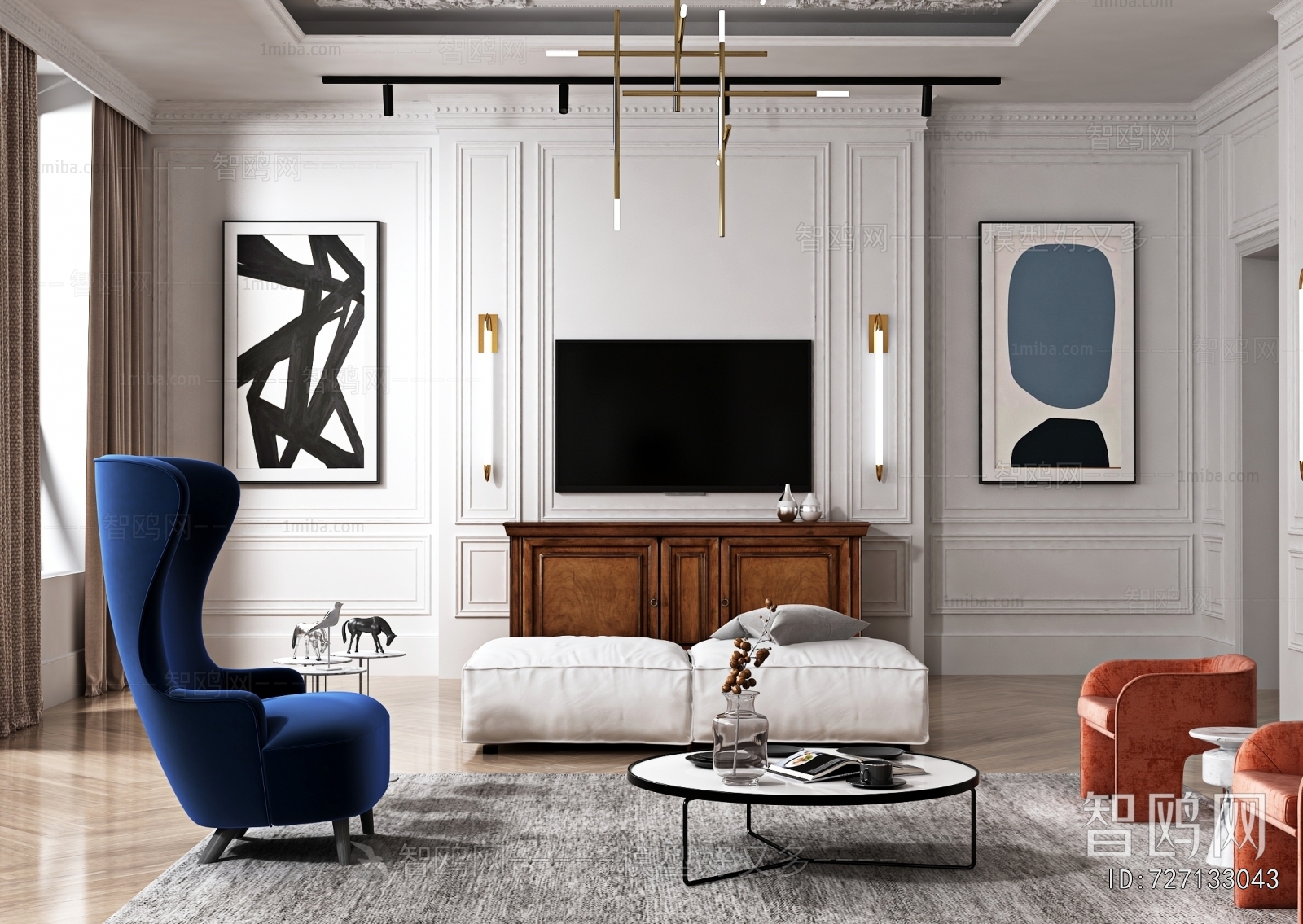 Nordic Style A Living Room