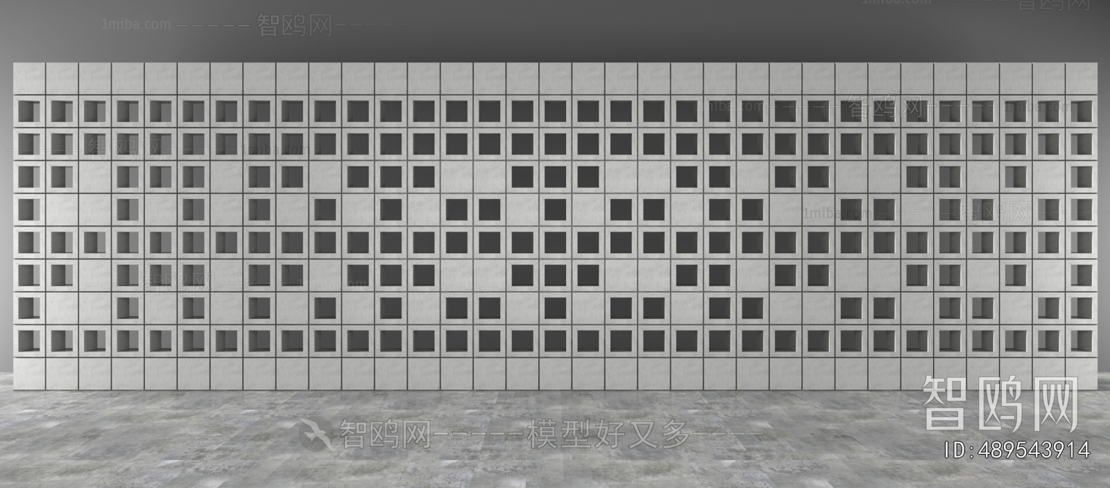 Modern Cement Brick Screen Partition