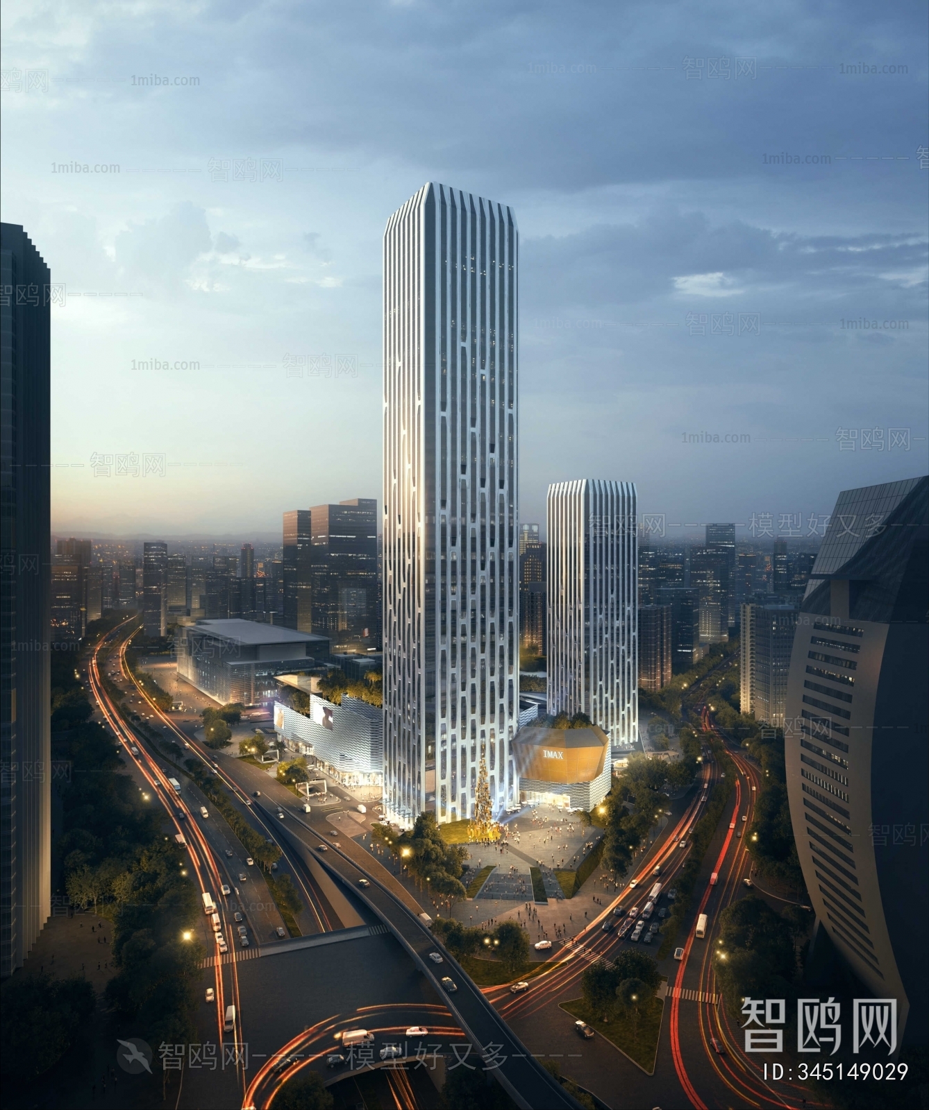 Modern Appearance Of Commercial Building