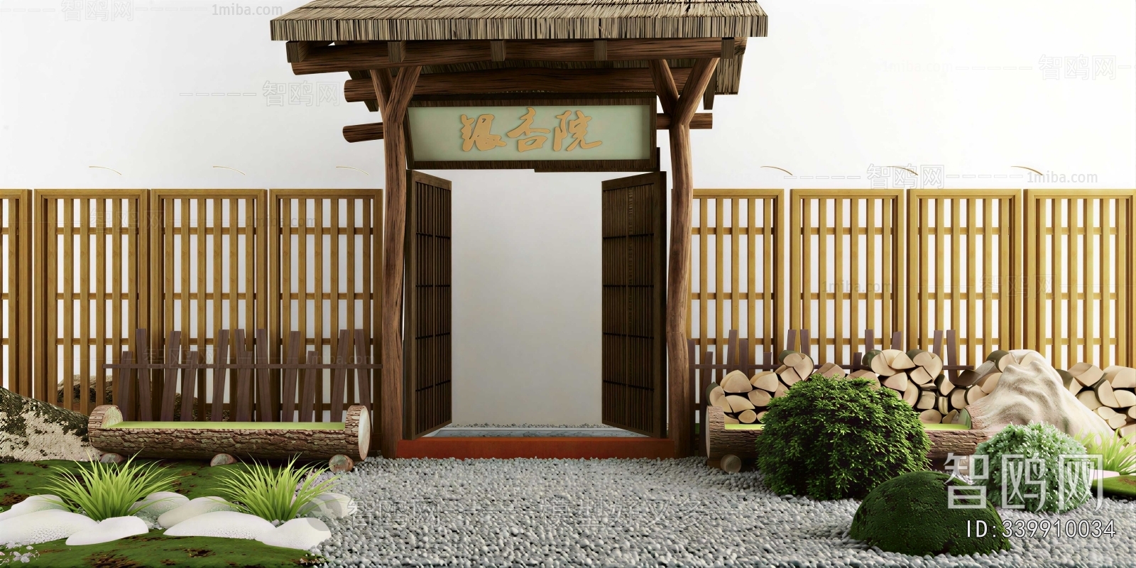 Japanese Style Facade Element