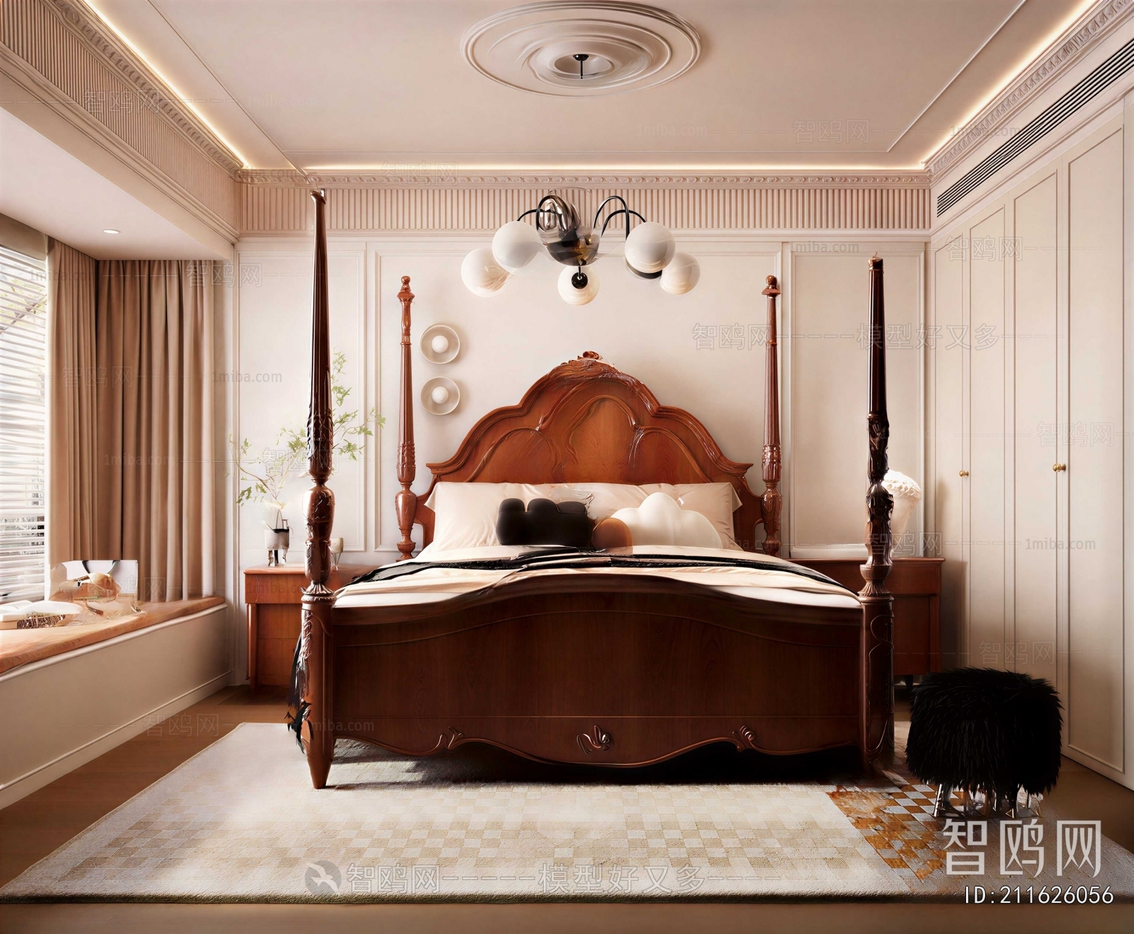 European Style Bedroom