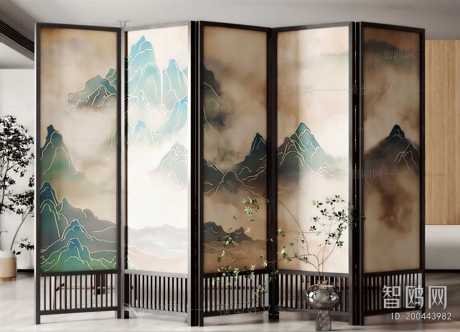New Chinese Style Partition
