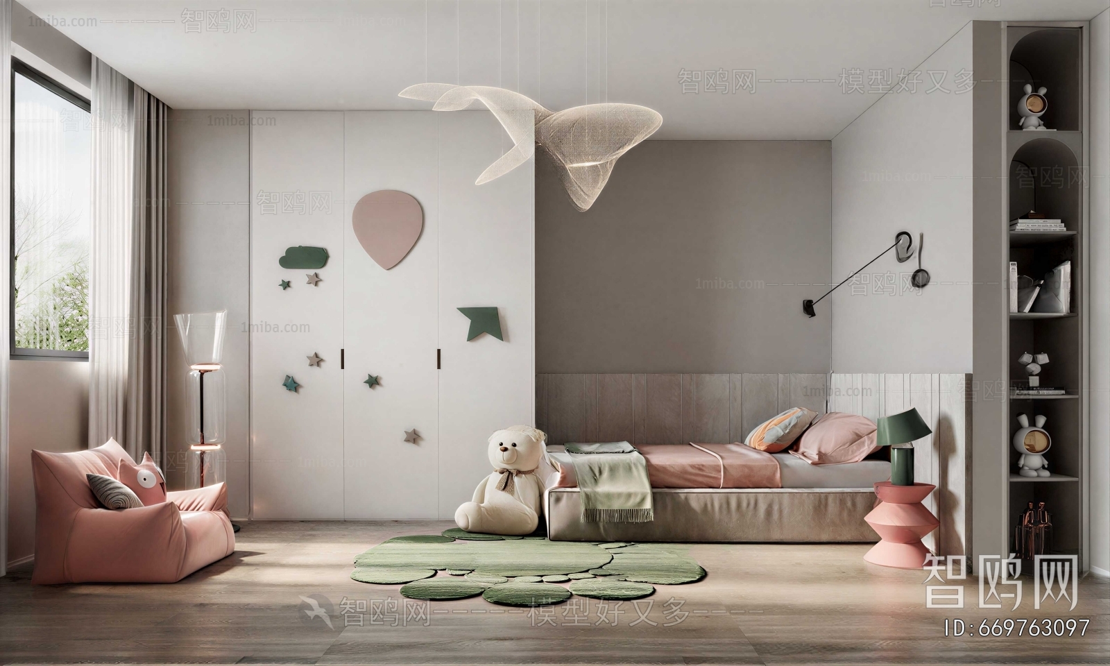 Modern Girl's Room Daughter's Room