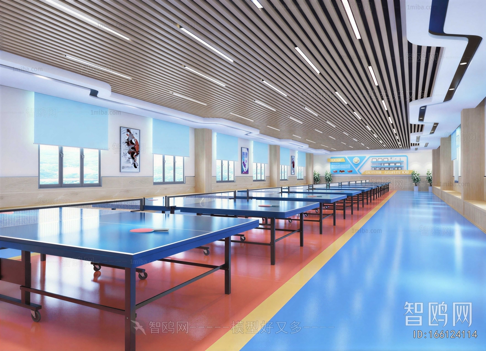 Modern Table Tennis Arena