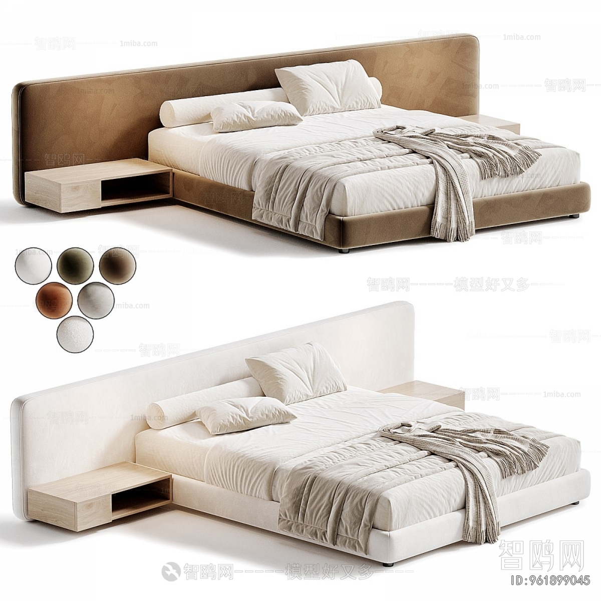Modern Double Bed