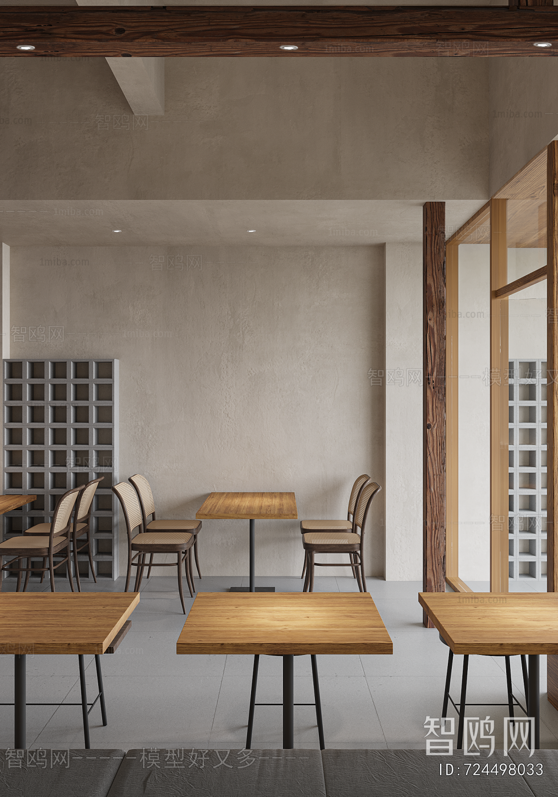 Wabi-sabi Style Restaurant