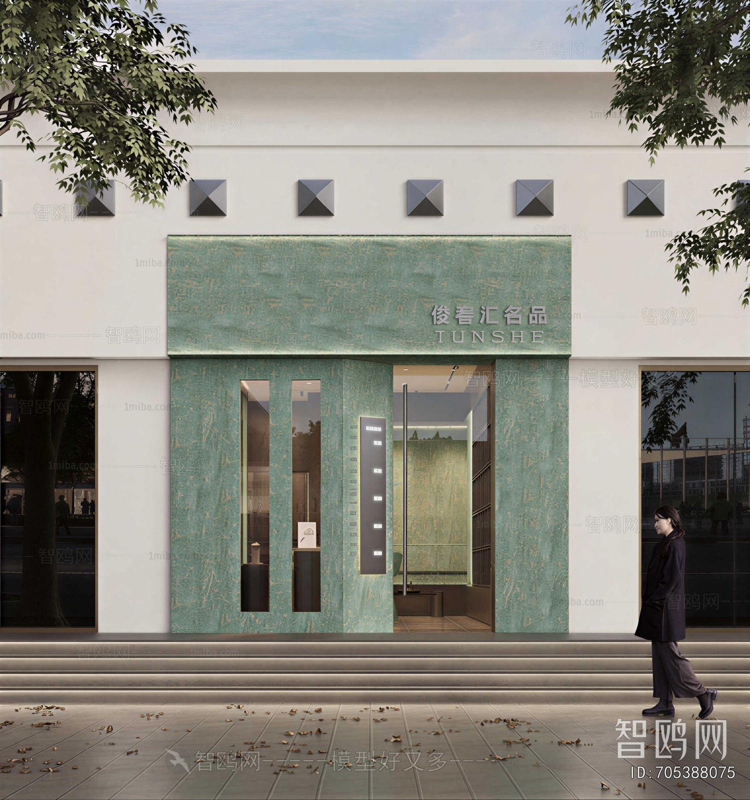 Modern Facade Element