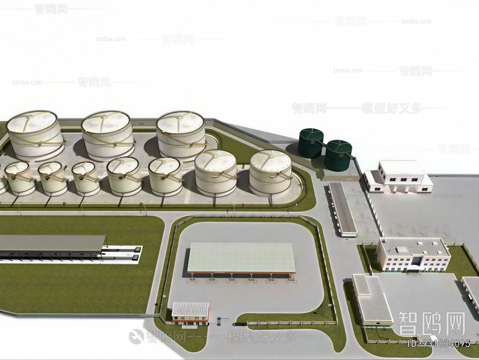 Modern Industrial Building