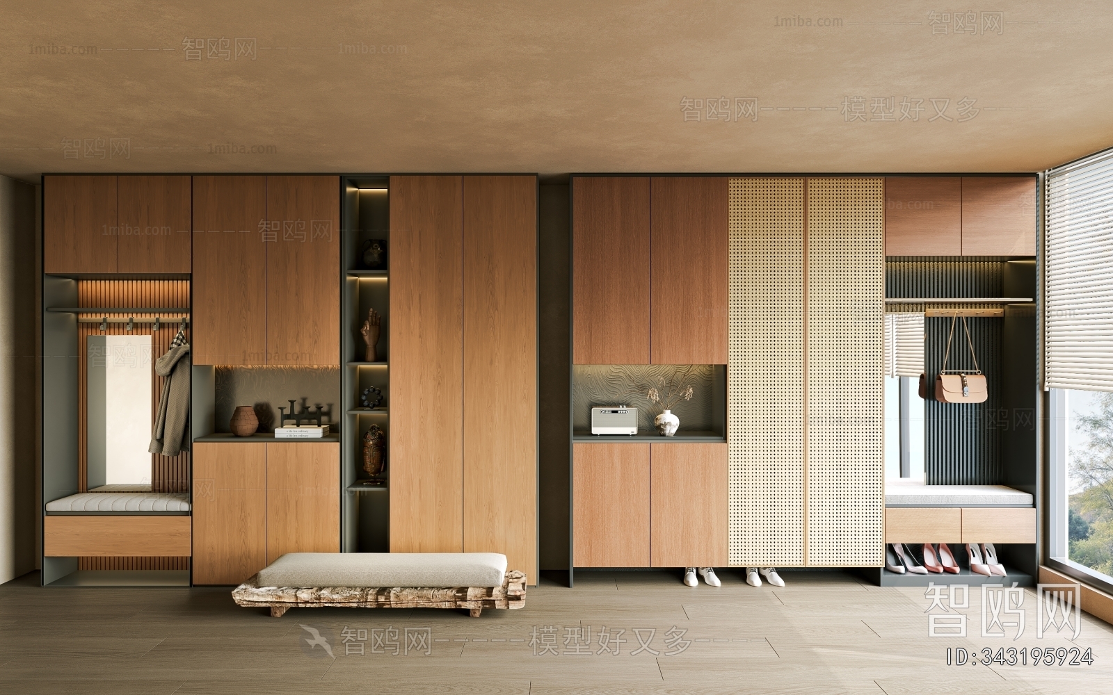 Modern Shoe Cabinet