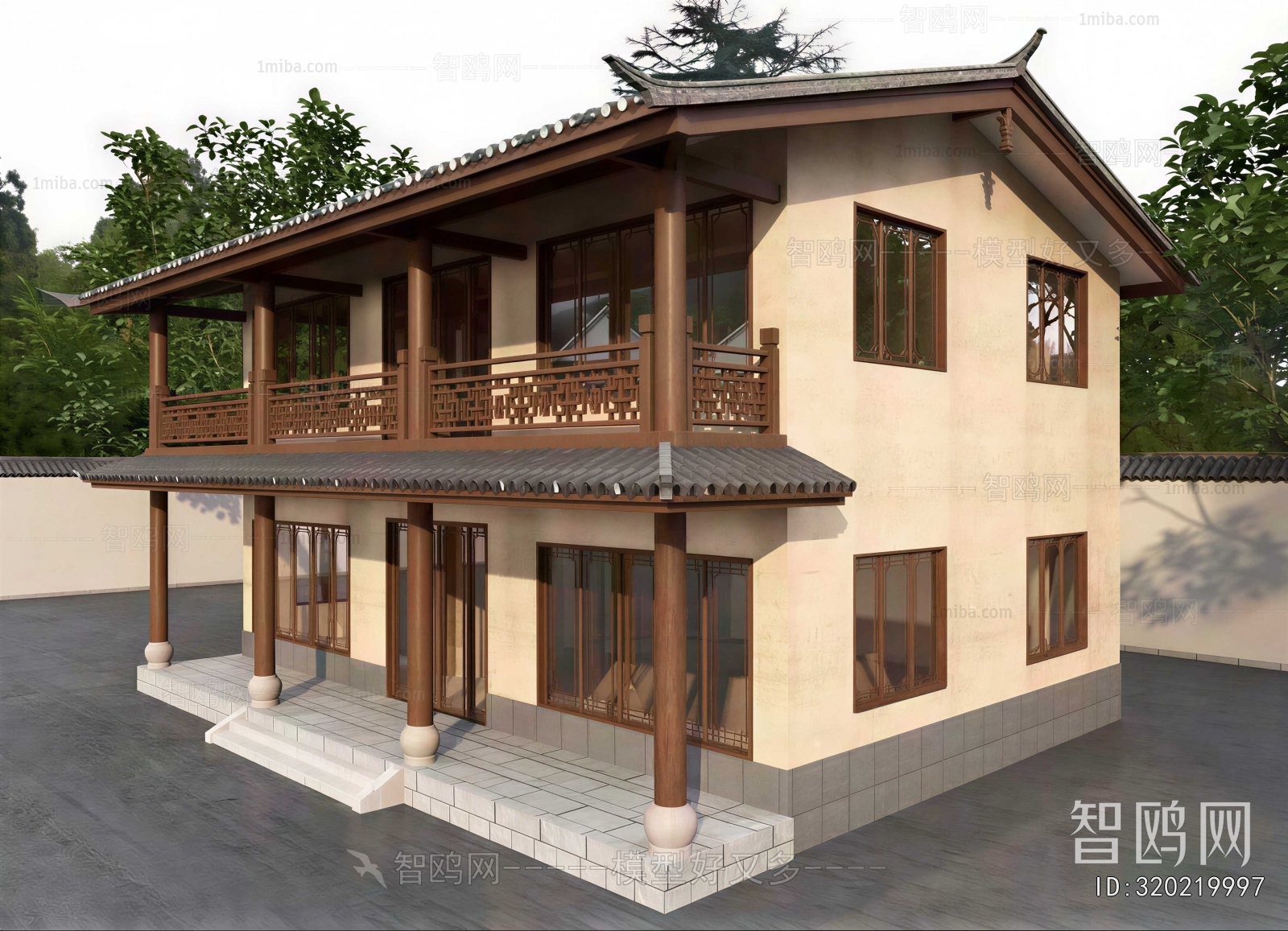 New Chinese Style Detached Villa