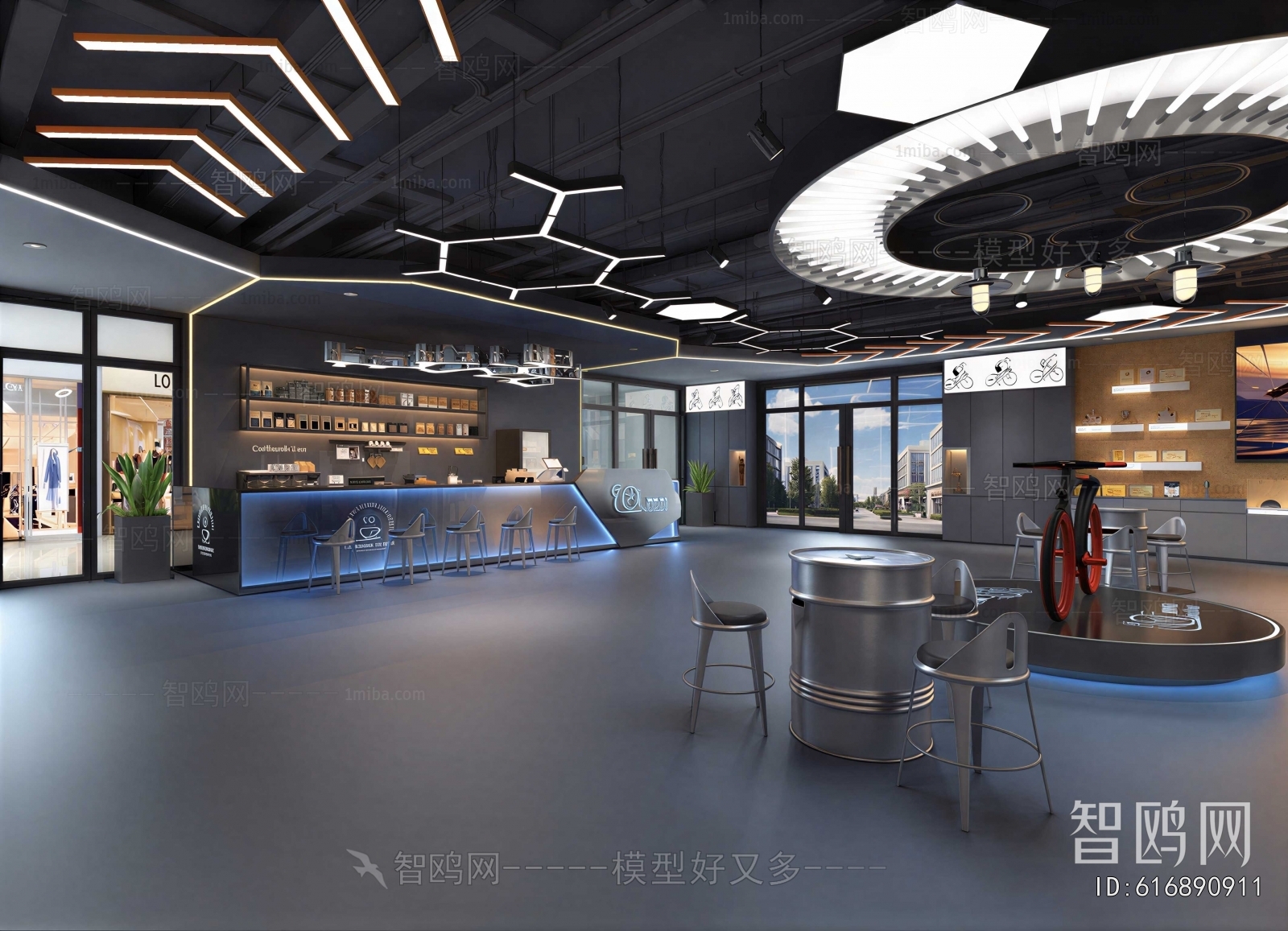 Modern Cafe