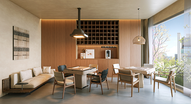 Modern Chess And Card Room