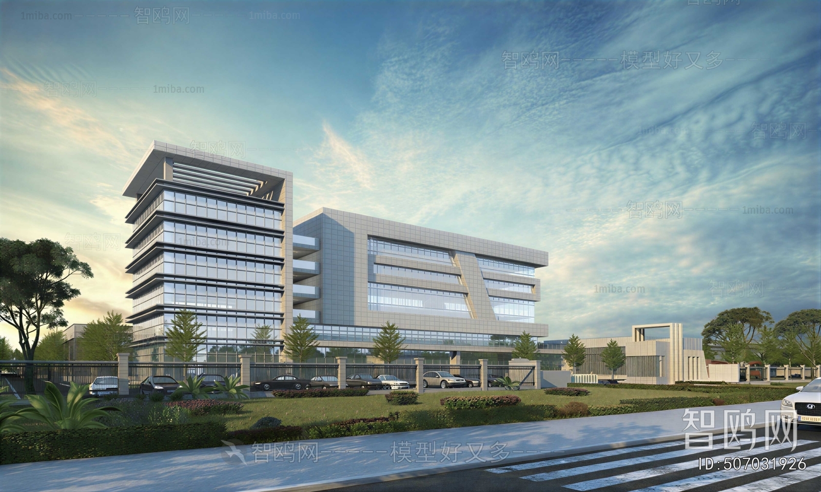 Modern Appearance Of Commercial Building