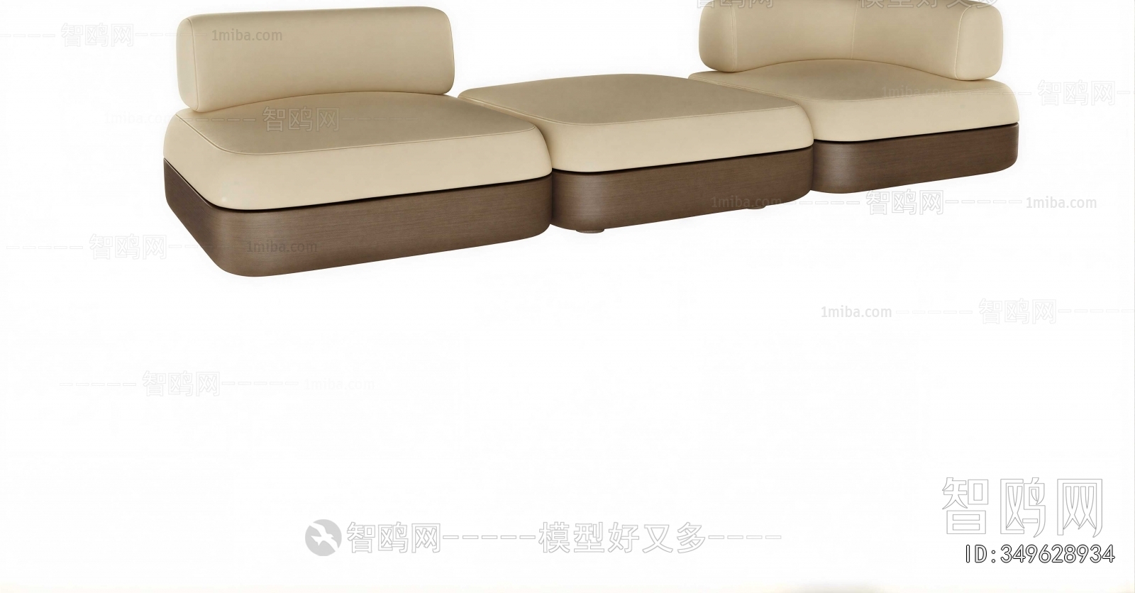 Modern Three-seat Sofa