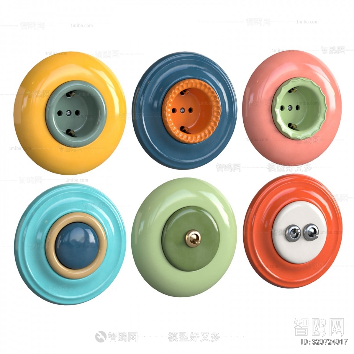 Modern Switch Socket Panel