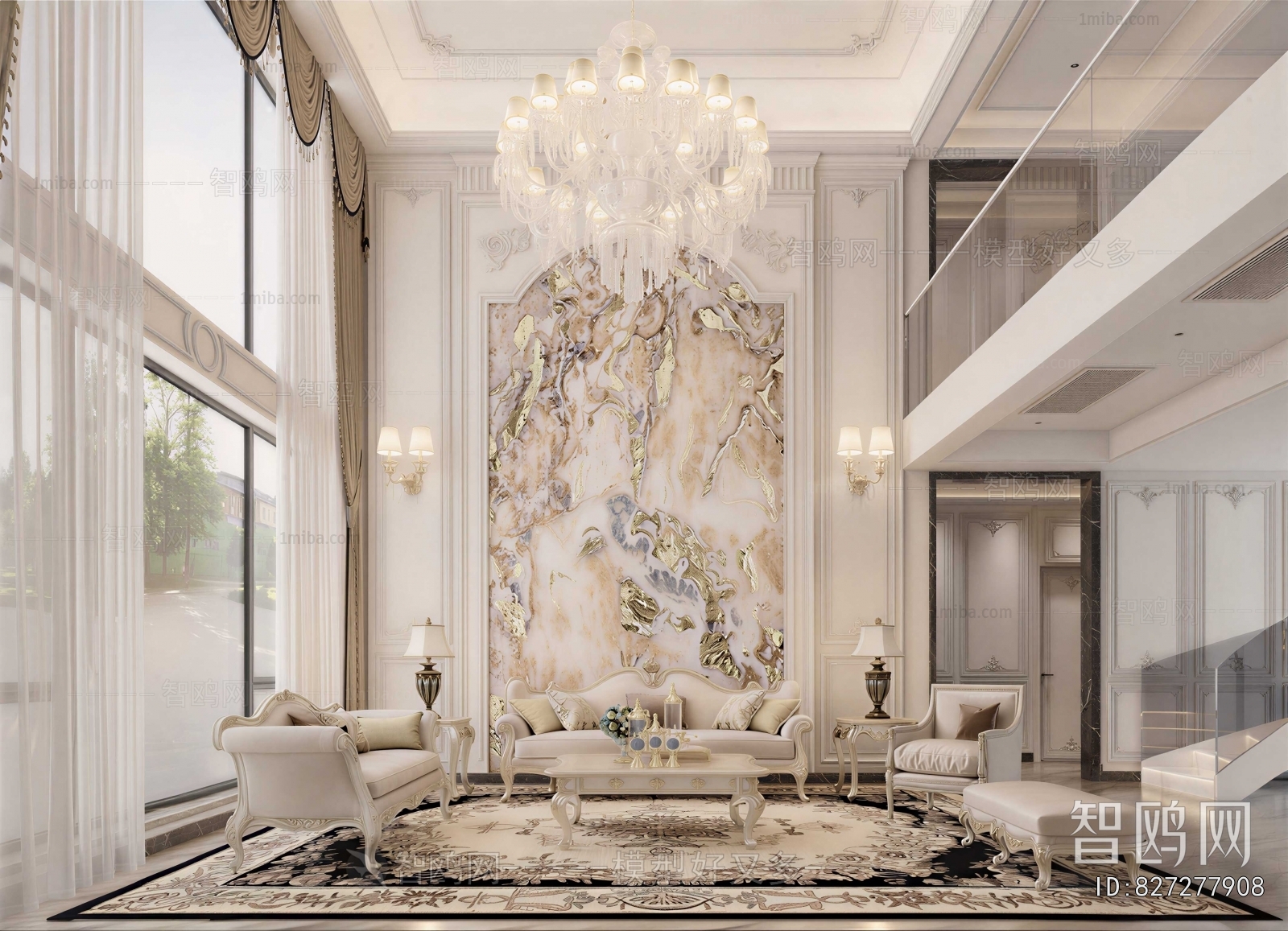 European Style A Living Room