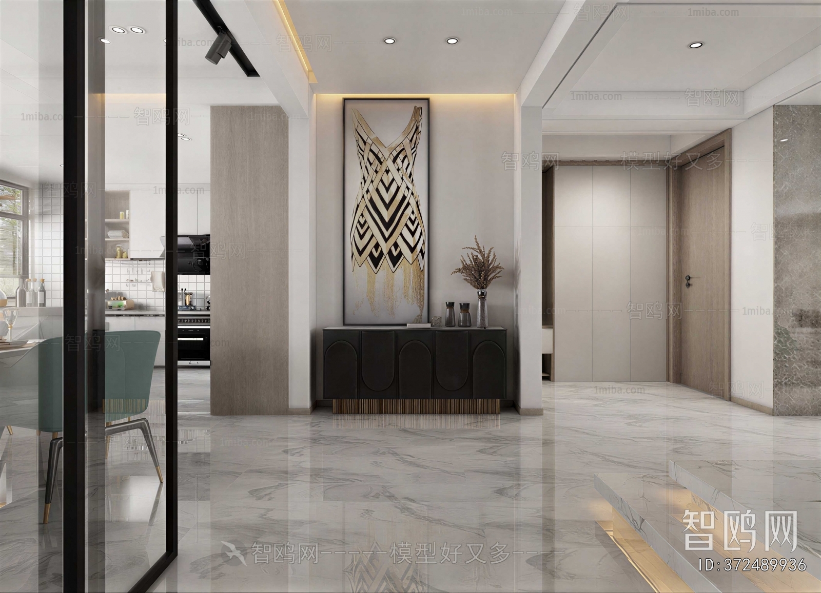 Modern Hallway
