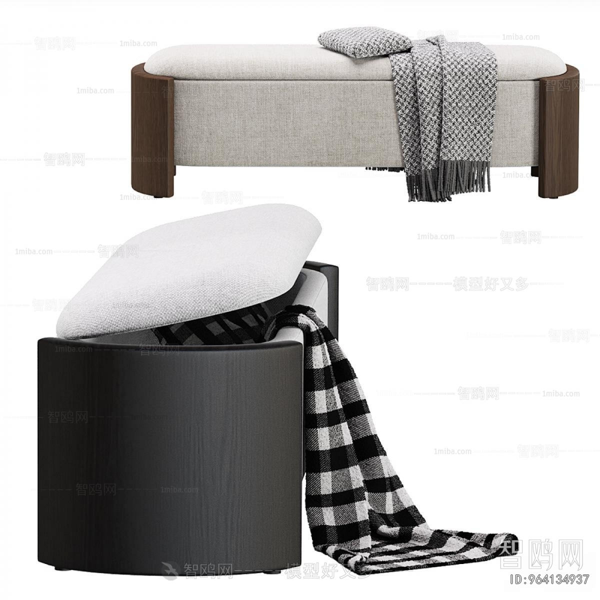 Modern Sofa Stool