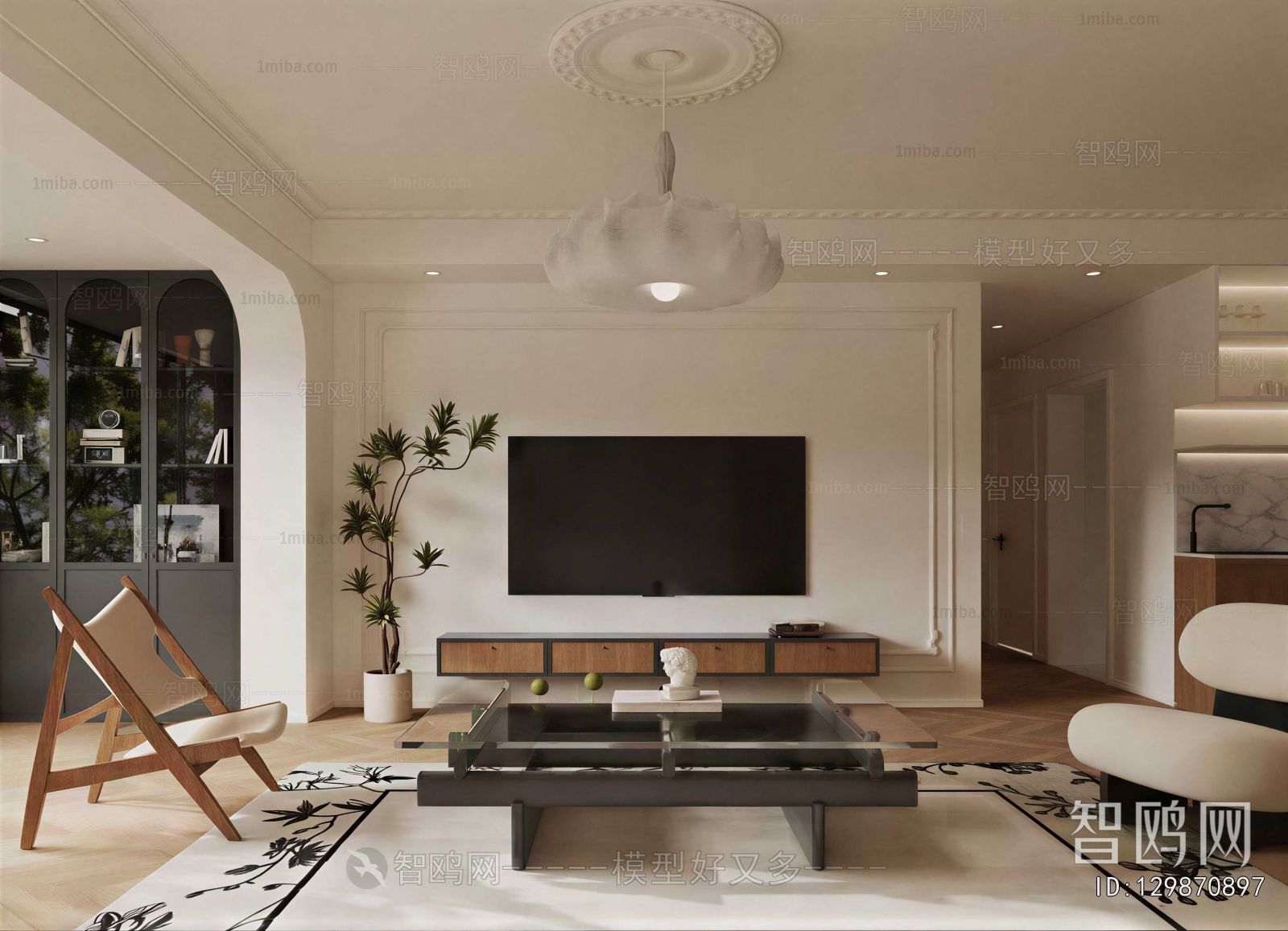 French Style A Living Room