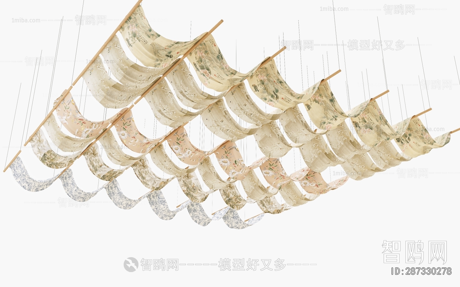 New Chinese Style Suspended Ceiling