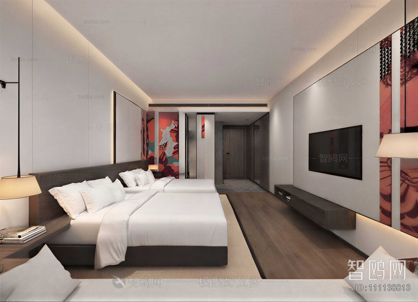 Modern Guest Room