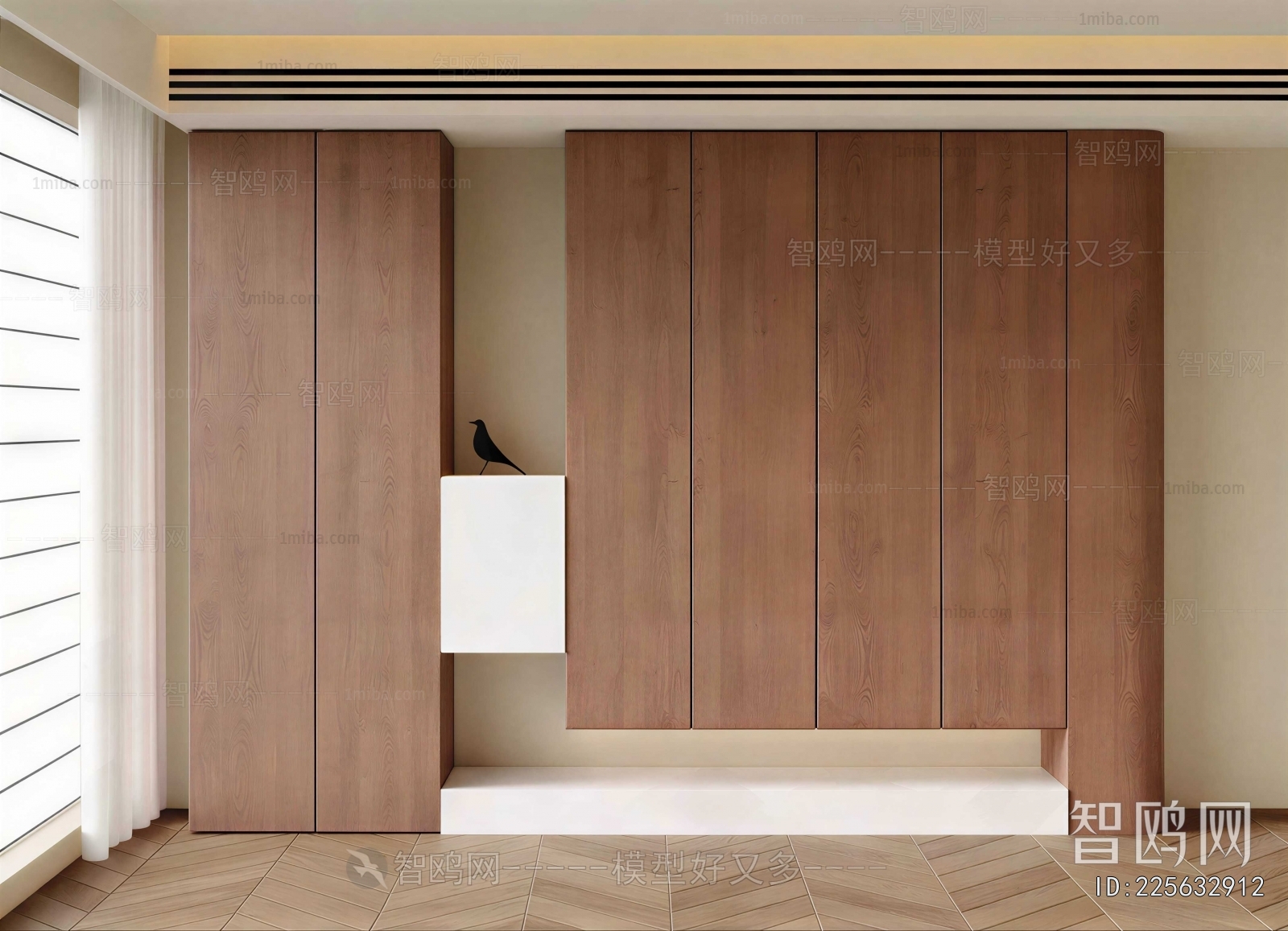 Modern Shoe Cabinet