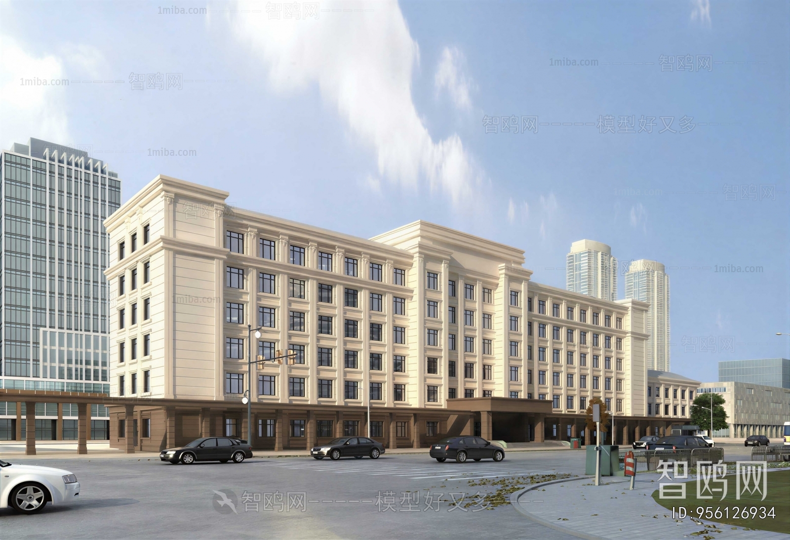 European Style Commercial Street