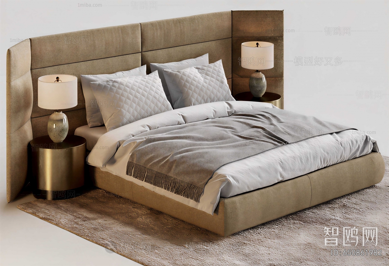 Modern Double Bed