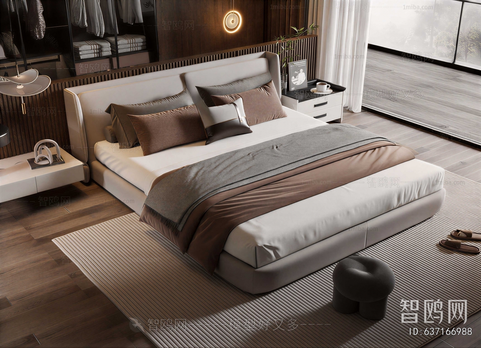 Modern Double Bed