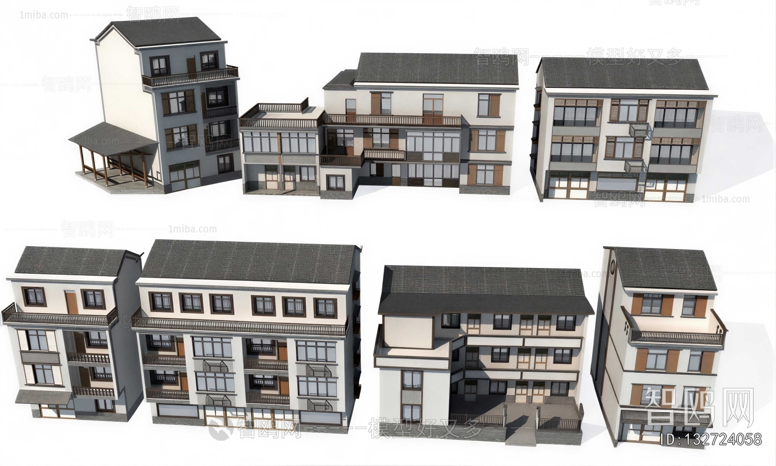 New Chinese Style Residential Building