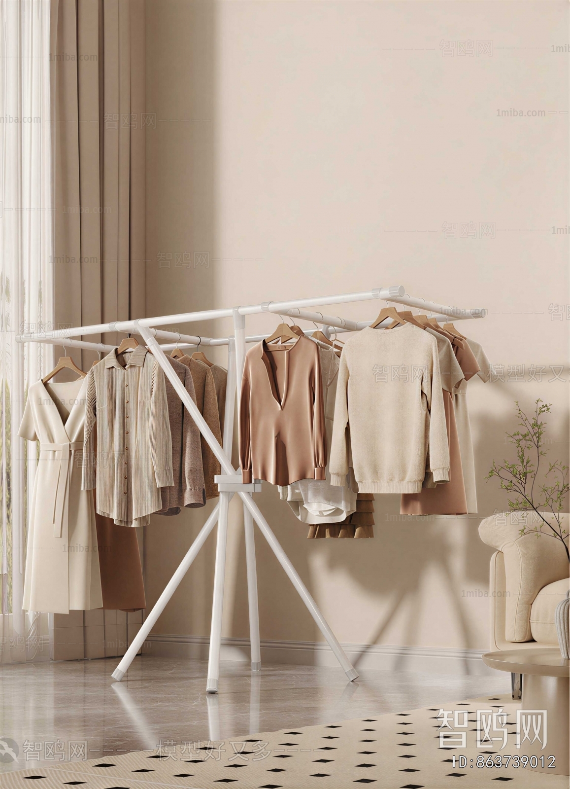 Modern Coat Hanger