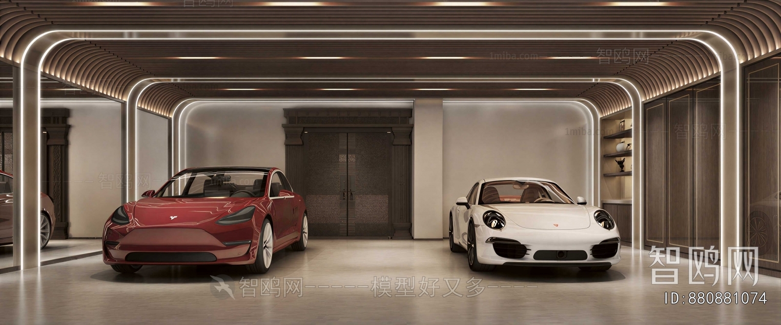 Modern Underground Garage