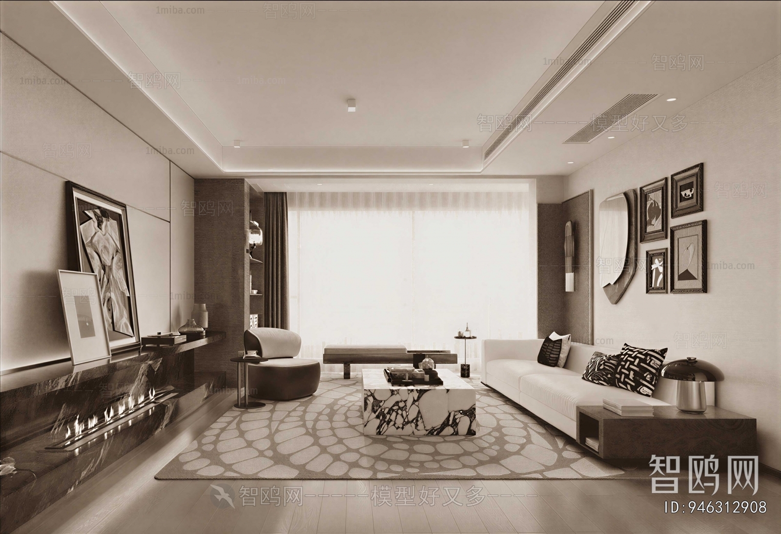 Modern A Living Room