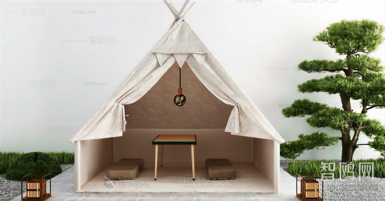 Japanese Style Sunshade/Canopy/Tensioning Film