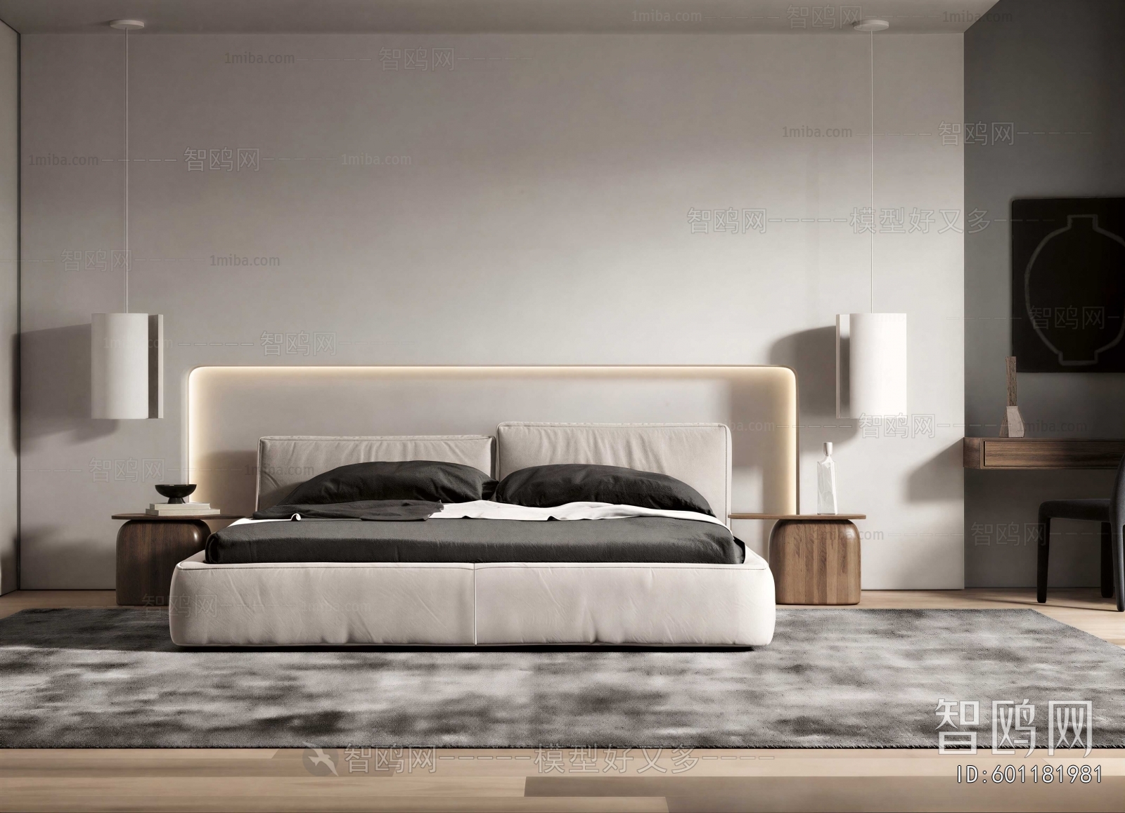 Modern Double Bed