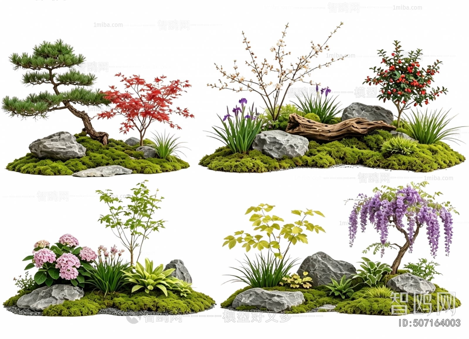 New Chinese Style Plant Landscaping