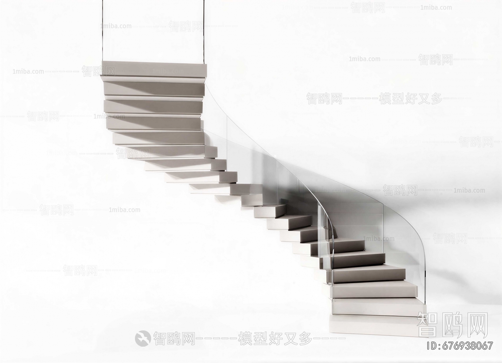 Modern Rotating Staircase