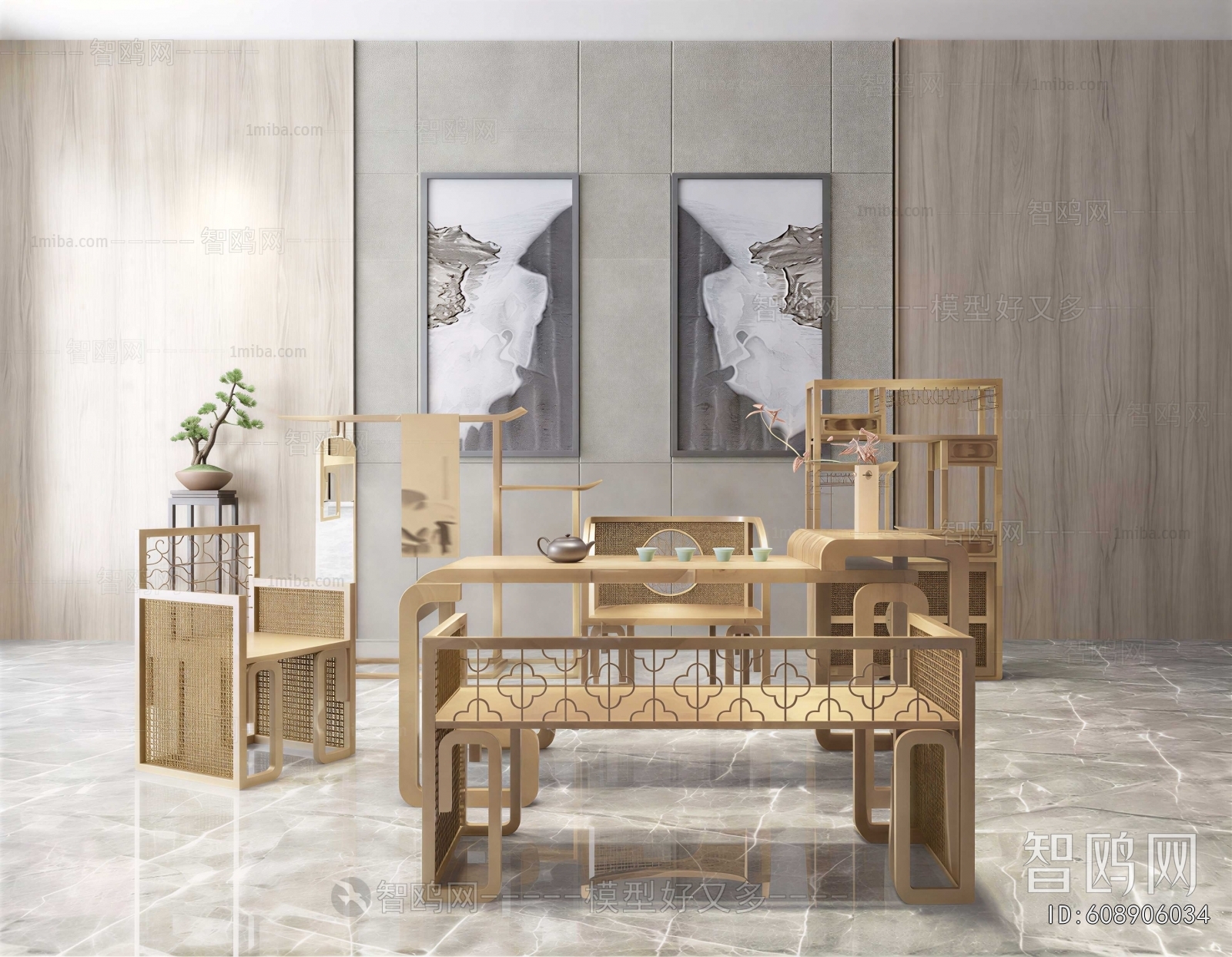 New Chinese Style Tea House