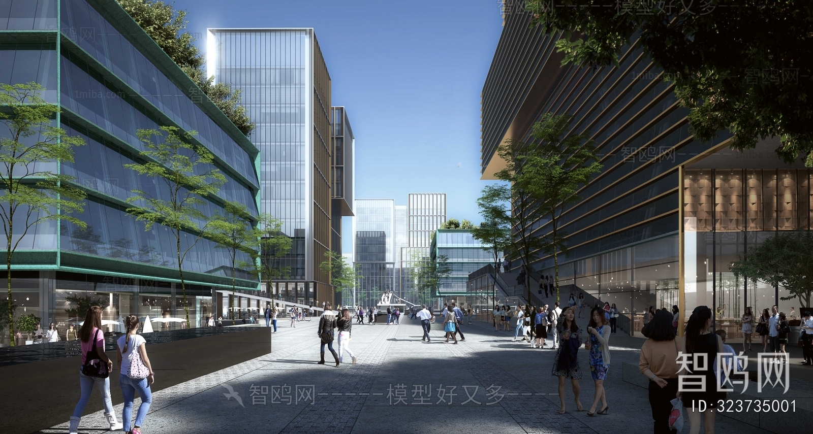 Modern Commercial Street