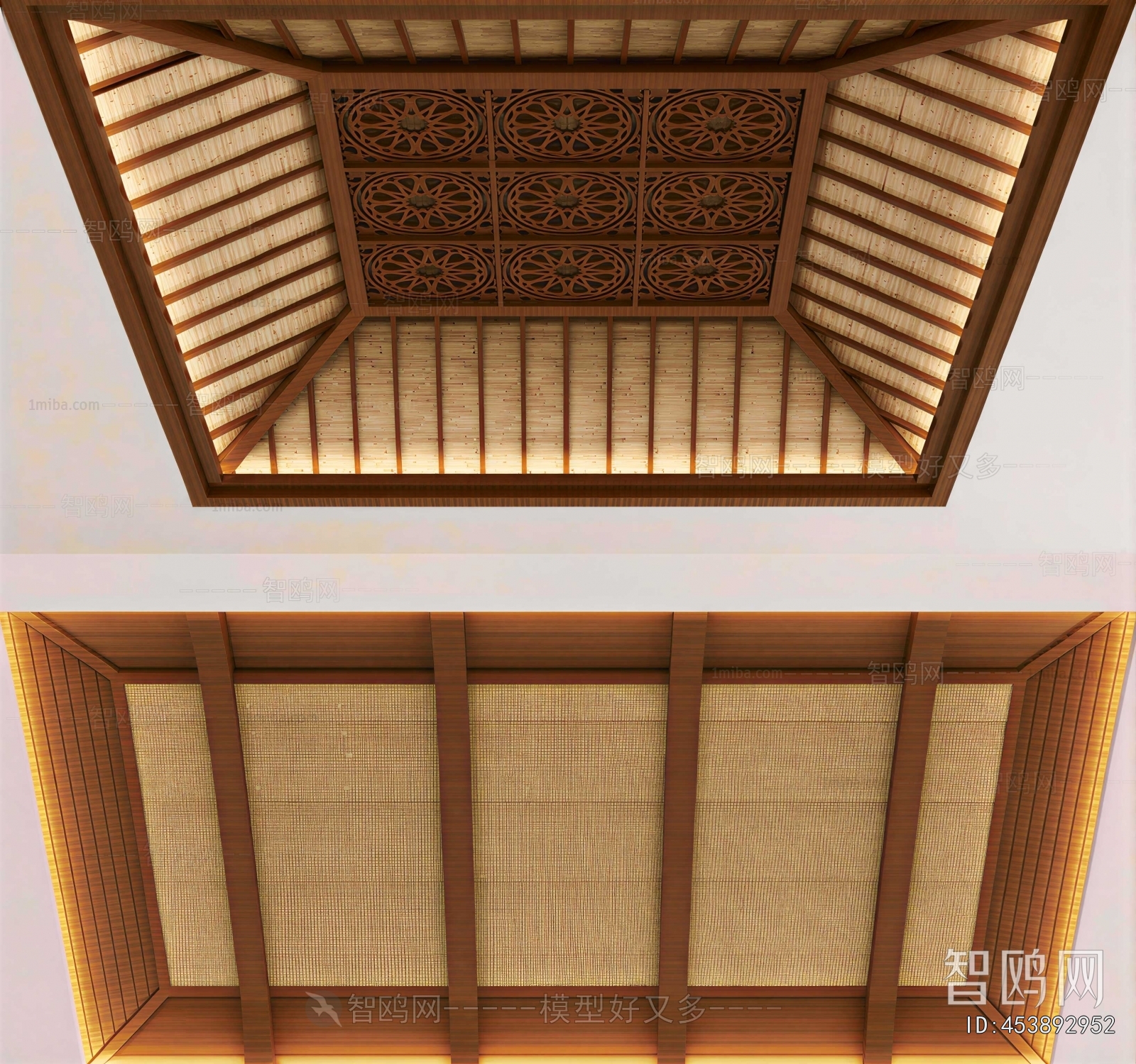 Southeast Asian Style Suspended Ceiling
