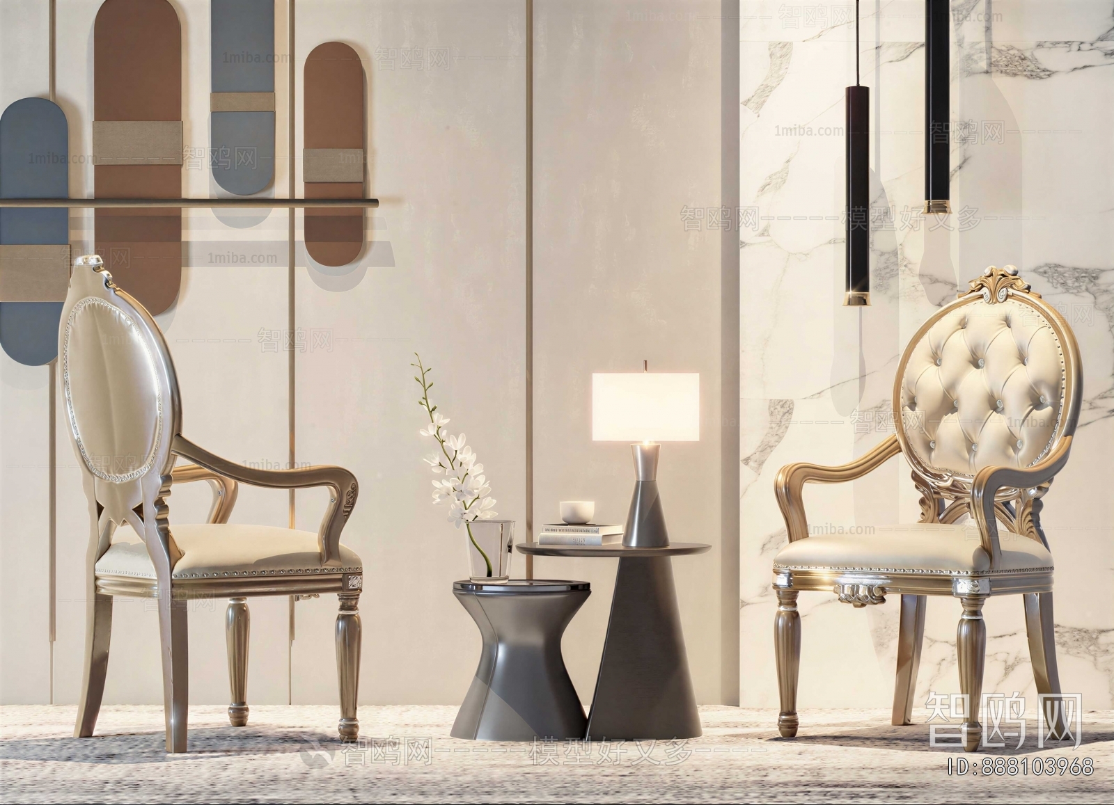 European Style Lounge Chair