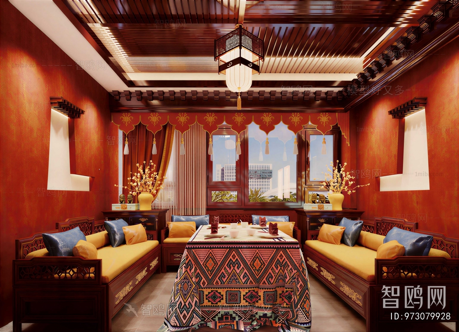 Chinese Style A Living Room