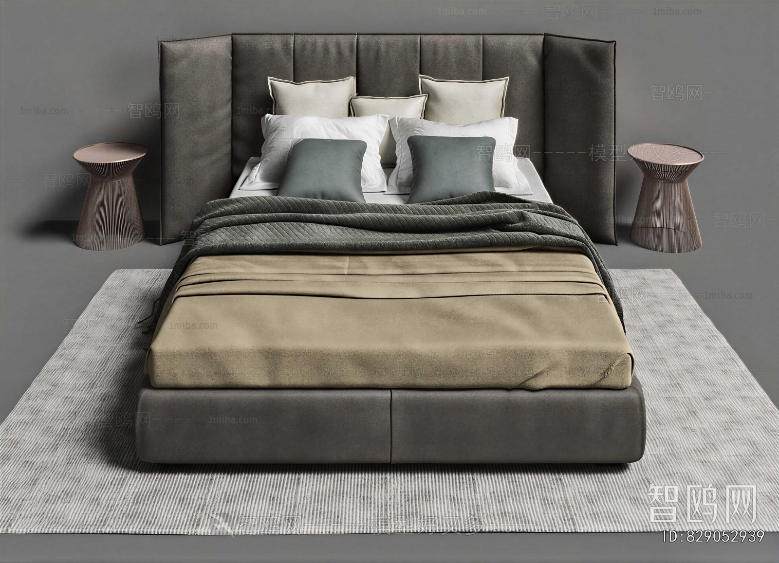 Modern Double Bed