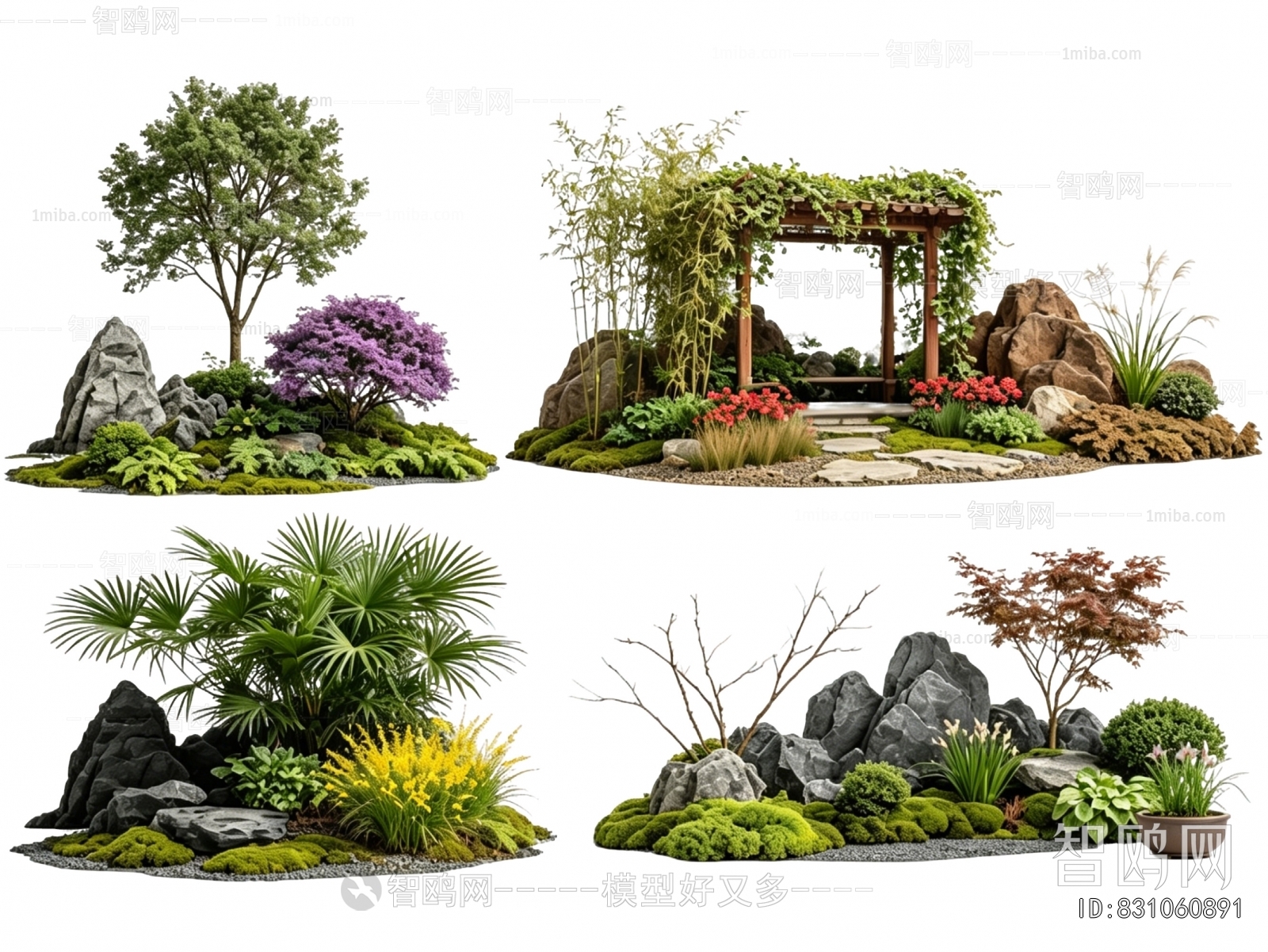New Chinese Style Plant Landscaping