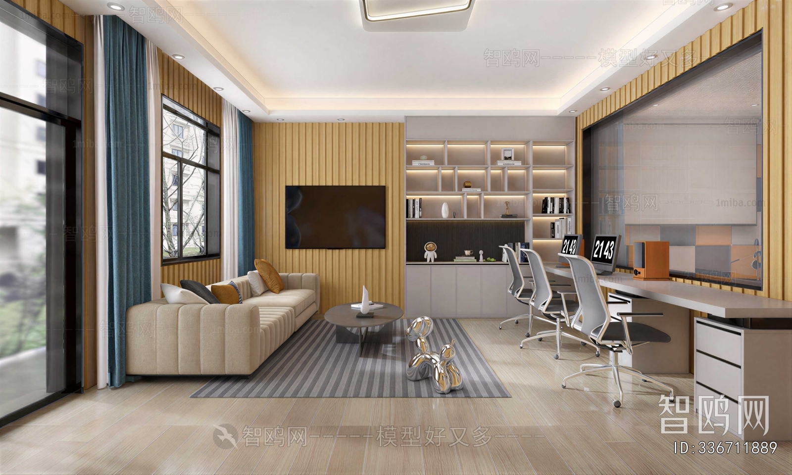 Modern Studio/Recording Studio/Live Room